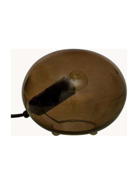 Lampa stołowa Globus, różne rozmiary, Brązowy, transparentny, Ø 13 x W 10 cm