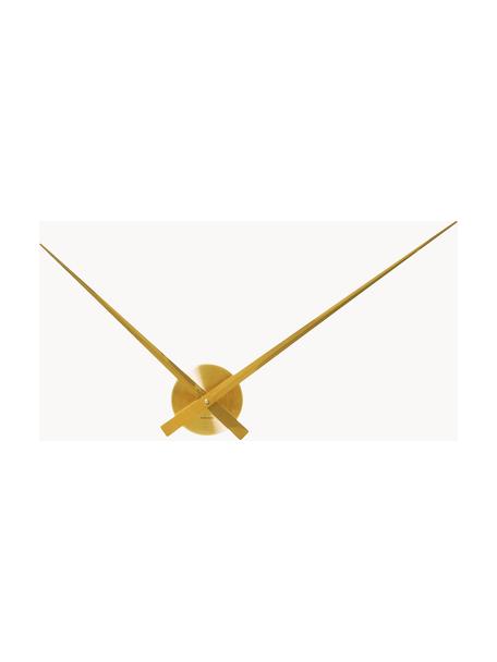 Nástěnné hodiny Little Big Time, Lakovaný hliník, Zlatá, Ø 90 cm