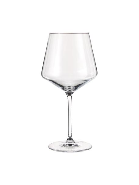 Bicchiere vino rosso Burgunder Puccini 6 pz, Vetro Teqton®, Trasparente, Ø 11 x Alt. 23 cm