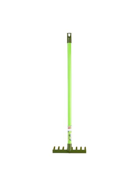 Kinderharke Little Gardener, Kunststoff (PP, PVC), Grüntöne, B 20 x H 70 cm