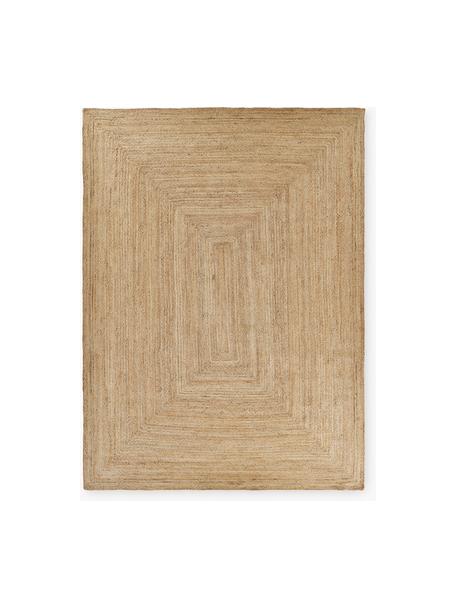 Handgefertigter Jute-Teppich Sharmila, 100 % Jute, Braun, B 300 x L 400 cm (Größe XL)