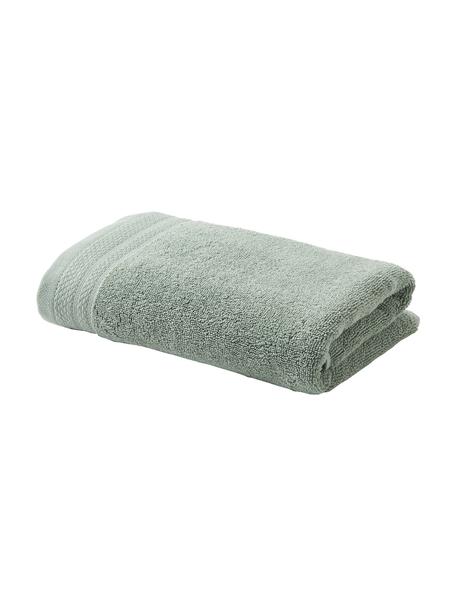 Asciugamano in cotone organico in varie misure Premium, 100% cotone organico certificato GOTS (da GCL International, GCL-300517).
Qualità pesante, 600 g/m², Verde salvia, Asciugamano, Larg. 50 x Lung. 100 cm