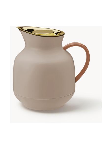 Pichet isotherme mat Amphora, Beige, nougat, doré, 1 L