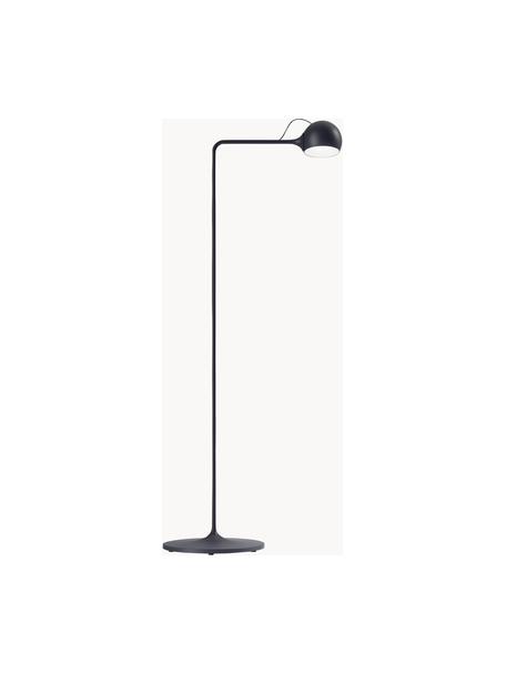 Kleine verstellbare LED-Leselampe Ixa, dimmbar, Anthrazit, H 105 cm