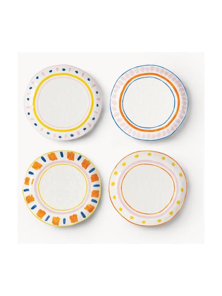 Set di 4 piatti da colazione in porcellana Boavista, Porcellana smaltata, Multicolore, Ø 22 cm