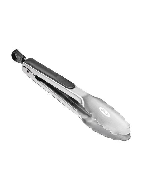 Pinze con chiusura Good Grips, Manico: plastica Le pinze sono re, Argentato, nero, Larg. 8 x Lung. 27 cm