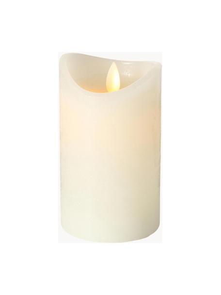 LED svíčka Bino, Krémově bílá, Ø 8 cm, V 12 cm