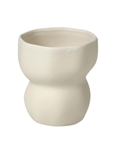 Mug design de forme organique Limfjord, tailles variées, Grès cérame, Beige, Ø 8 x haut. 9 cm, 200 ml