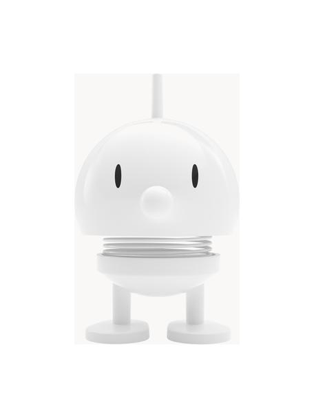 Decoratief object Hoptimist Bumble, verschillende formaten, Kunststof, metaal, Wit, Ø 5 x H 8 cm