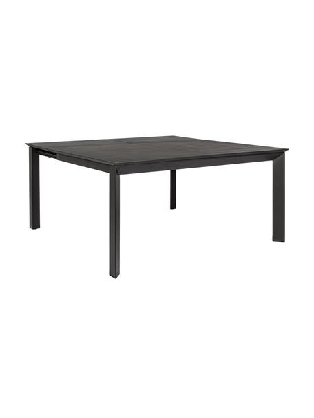 Tavolo allungabile da giardino Konnor, Larg. 110 - 160 x Prof. 160 cm, Antracite, Larg. 110 a 160 x Prof. 160 cm