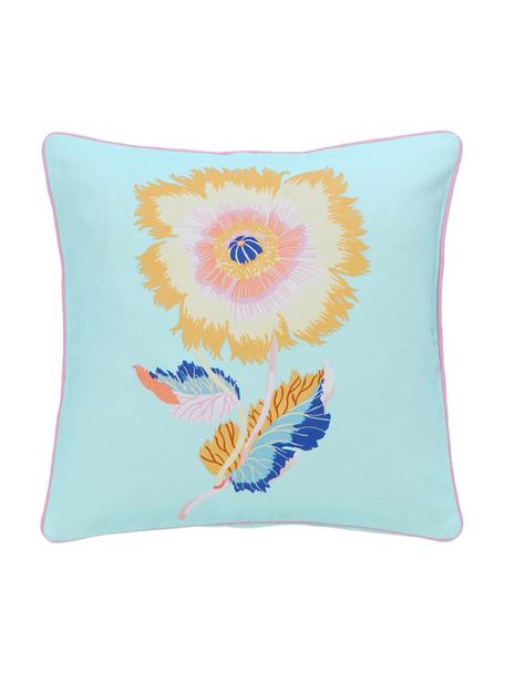 Funda de cojín de algodón ecológico Lela, 100% algodón ecológico con certificado GOTS, Multicolor, An 45 x L 45 cm