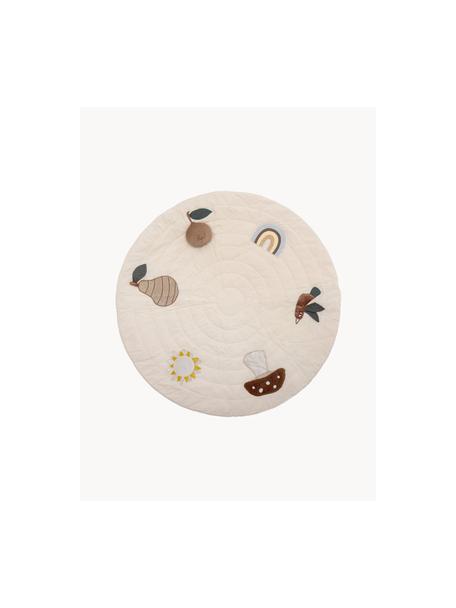 Katoenen speelkleed Agnes, Bekleding: 80 % katoen, 20 % polyest, Beigetinten, Ø 100 cm