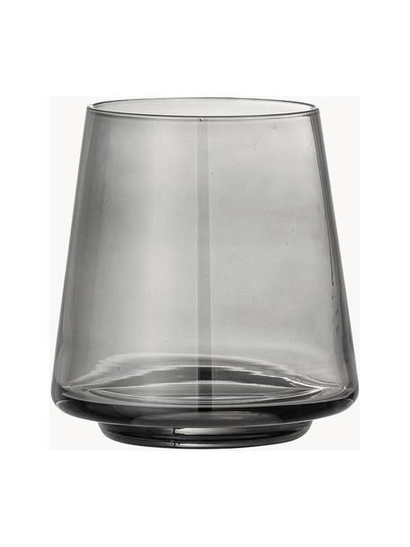 Szklanka Yvette, 4 szt., Szkło, Szary, Ø 10 x W 10 cm, 330 ml