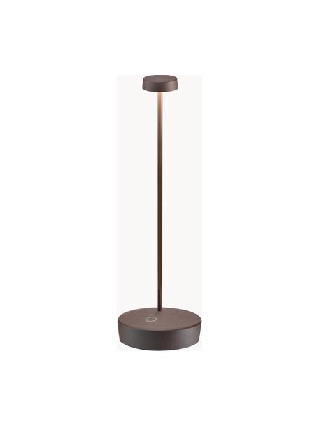 Mobile Dimmbare LED-Tischlampe Swap Mini, Nougat, Ø 10 x H 33 cm