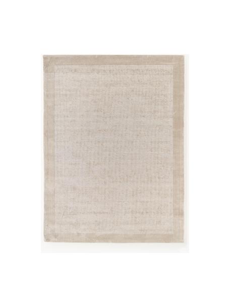 Laagpolig vloerkleed Kari, 100% polyester, GRS-gecertificeerd, Beige, B 300 x L 400 cm (maat XL)