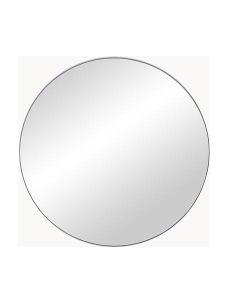 Runder Wandspiegel Ivy, Rahmen: Metall, pulverbeschichtet, Rückseite: Mitteldichte Holzfaserpla, Spiegelfläche: Spiegelglas, Weiss, Ø 100 x T 3 cm