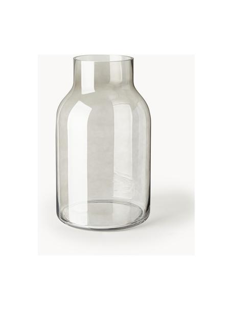 Glas-Vase Loren, Glas, Grau, Ø 26 x H 45 cm