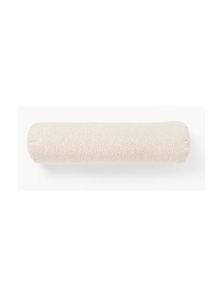 Bouclé-Sofa-Nackenrolle Sofia, Hülle: Bouclé (100 % Polyester), Bouclé Hellbeige, Ø 17 x L 68 cm