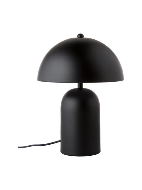 Lampa stołowa w stylu retro Walter, Czarny, matowy, Ø 25 x W 34 cm