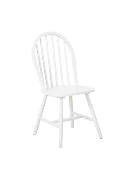 Wunderschöner trendiger Küchenstuhl Esszimmerstuhl Holzstuhl Weiß Stuhl 