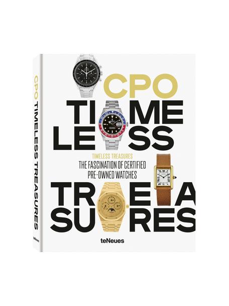 Geïllustreerd boek Timeless Treasures - The Fascination of Certified Pre-Owned Watches, Papier, Timeless Treasures, B 25 x H 32 cm