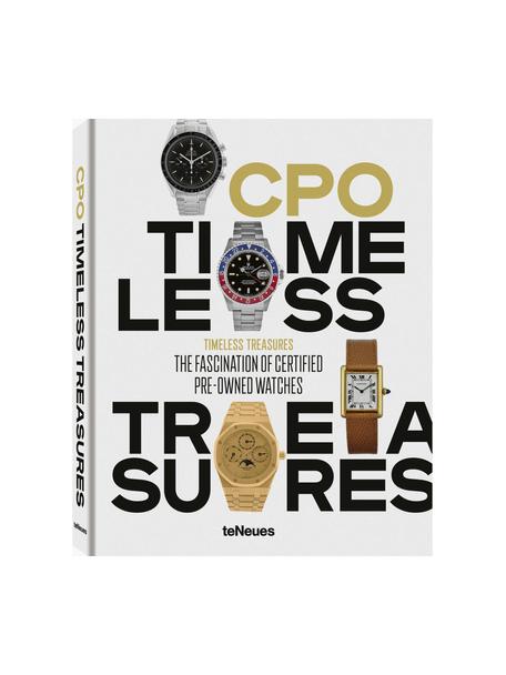 Ilustrovaná kniha Timeless Treasures - The Fascination of Certified Pre-Owned Watches, Papier, Timeless Treasures, Š 25 x V 32 cm