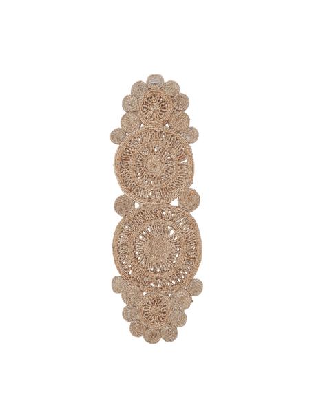 Jute tafelloper Valder, Jute, Beige, B 41 x L 122 cm