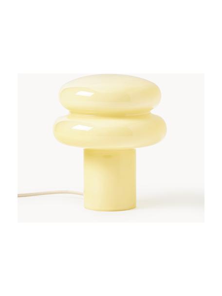 Petit lampe à poser Baya, Jaune pâle, larg. 20 x haut. 20 cm