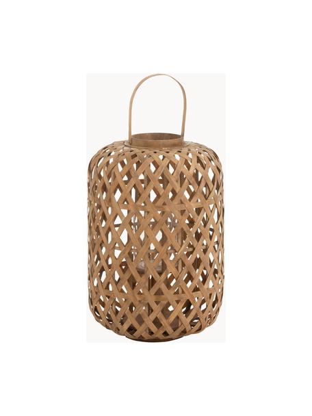 Lampáš z bambusu Light, Svetlohnedá, Ø 38 x V 70 cm