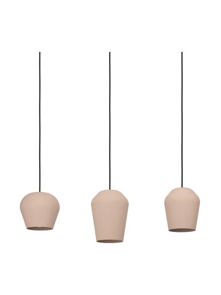 Große Pendelleuchte Cambaito, Lampenschirm: Metall, beschichtet, Baldachin: Metall, beschichtet, Sandfarben, B 77 x H 110 cm