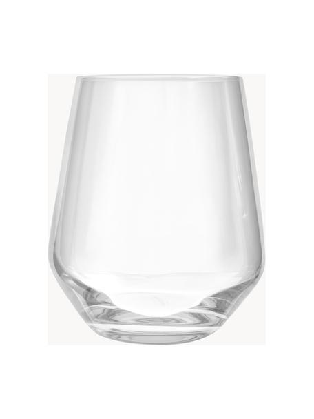 Bicchieri in cristallo Revolution 6 pz, Cristallo, Trasparente, Ø 9 x Alt. 11 cm, 470 ml