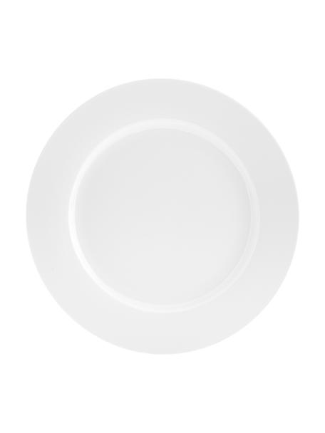 Set van 2 porseleinen diner orden Delight Classic in wit, Porselein, Wit, Ø 27 cm
