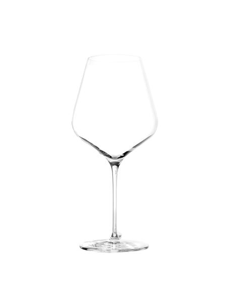 Kieliszek do czerwonego wina ze szkła kryształowego Starlight, 6 szt., Szkło kryształowe, Transparentny, Ø 9 x W 23 cm, 510 ml