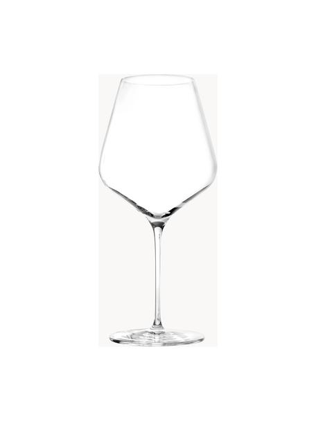 Kieliszek do czerwonego wina ze szkła kryształowego Starlight, 6 szt., Szkło kryształowe, Transparentny, Ø 9 x W 23 cm, 510 ml