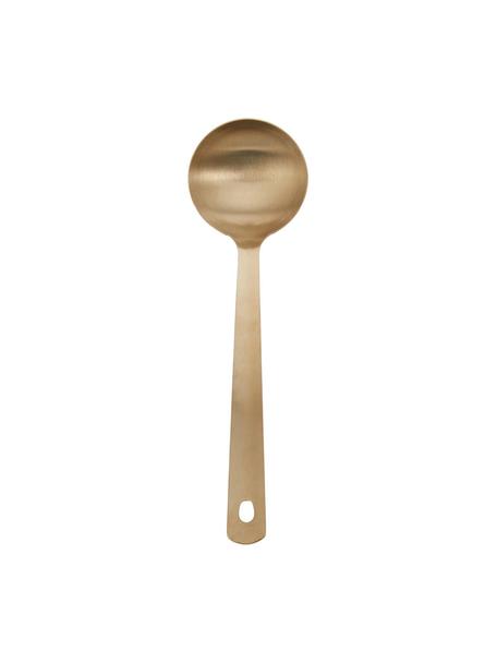 Pollepel Goldies, Gecoat edelstaal

Het bestek is gemaakt van roestvrij staal. Het is daardoor duurzaam, roest niet en is bestand tegen bacteriën., Mat goudkleurig, B 6 x L 32 cm