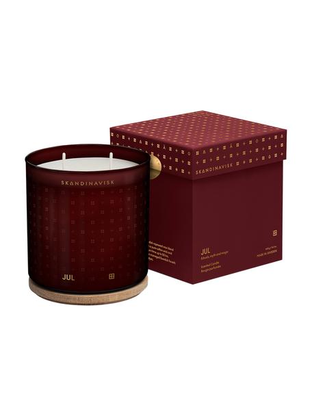 Bougie parfumée à deux mèches Jul (cannelle, clous de girofle, gingembre), Cannelle, clou de girofle, gingembre, Ø 10 x haut. 16 cm