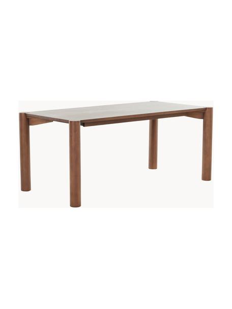 Jedálenský stôl z borovicového drevo Nyhamn, 180 x 90 cm, Borovicové drevo, Tmavé borovicové drevo, Š 180 x V 76 cm