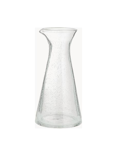 Jarra de vidrio soplado a mano Bubble, 800 ml, Vidrio soplado artesanalmente, Transparente, 800 ml