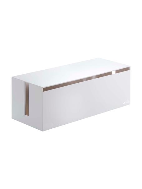 Scatola per cavi Web, Materiale sintetico (policarbonato), poliresina, Bianco, Larg. 40 x Alt. 15 cm