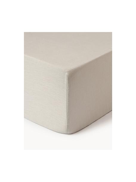 Lenzuolo con angoli boxspring in lino lavato Airy, 100% lino
Densità dei fili 110 TC, qualità Standard

Il lino è una fibra naturale caratterizzata da traspirabilità, resistenza e morbidezza. Il lino è un materiale rinfrescante e assorbente che assorbe e rilascia rapidamente l'umidità, rendendolo ideale per le temperature calde.

Il materiale utilizzato in questo prodotto è testato per le sostanze nocive e certificato secondo lo STANDARD 100 by OEKO-TEX®, 15.HIN.65948, HOHENSTEIN HTTI., Beige chiaro, Larg. 180 x Lung. 200 cm, Alt. 35 cm