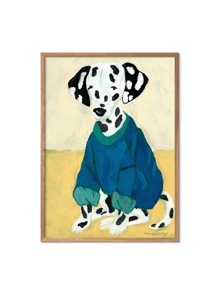 Plakat Dalmatian in Sweatshirt, Papier

Ten produkt jest wykonany z drewna pochodzącego ze zrównoważonych upraw, które posiada certyfikat FSC®., Ciemny niebieski, odcienie żółtego, biały, S 30 x W 40 cm