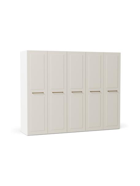 Armoire modulaire beige Charlotte, larg. 250 cm, variantes multiples, Beige clair, Basic Interior, hauteur 200 cm