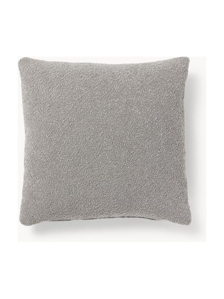 Bouclé-Sofa-Kissen Lena, Hülle: Bouclé (93 % Polyester, 6, Bouclé Grau, B 50 x L 50 cm