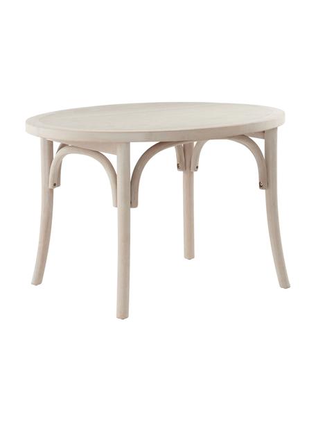 Stół dla dzieci z drewna Salamanca, Drewno naturalne, rattan, Beżowy, S 80 x W 50 cm