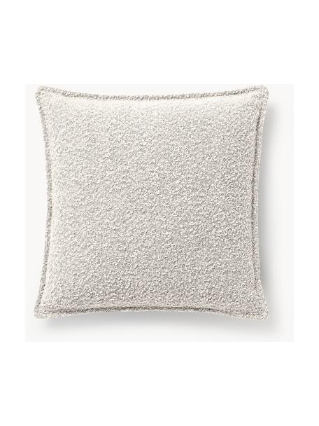 Bouclé-Sofa-Kissen Lennon, Hülle: Bouclé (80 % Polyester, 2, Bouclé Off White, B 60 x L 60 cm