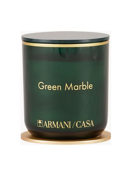 Vonná sviečka Pegaso Green Marble (jazmín, neroli a biele pižmo), Jazmín, neroli a biele pižmo, Ø 6 x V 7 cm