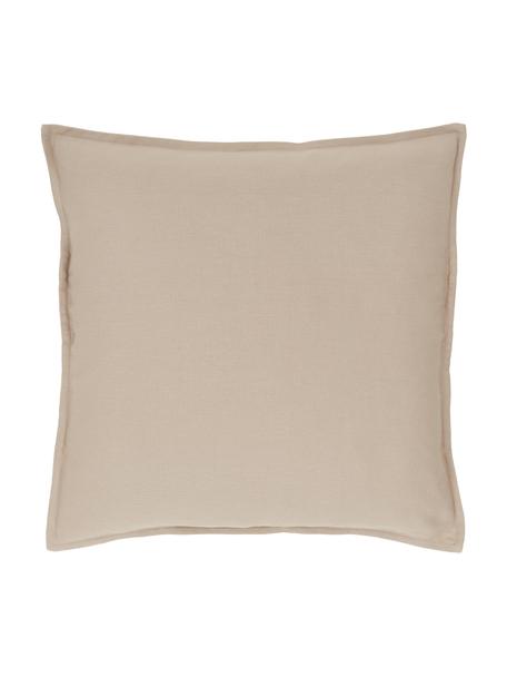 Poszewka na poduszkę z bawełny Mads, 100% bawełna, Beżowy, S 50 x D 50 cm