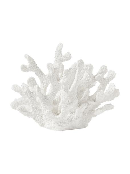 Design decoratief object Coral, Polyresin, Wit, B 22 x H 17 cm