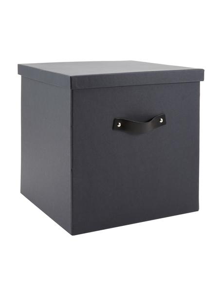 Boîte de rangement Texas, Gris foncé, larg. 32 x haut. 32 cm
