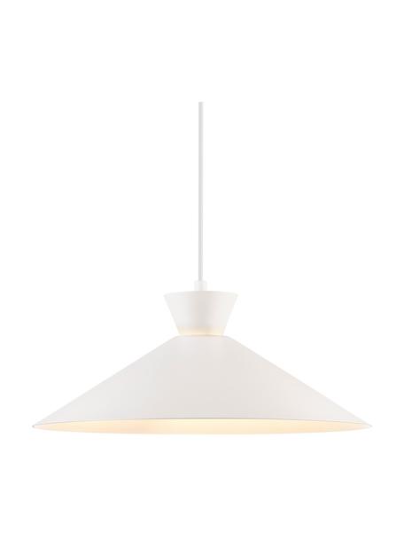 Závěsné svítidlo Dial, Bílá, Ø 45 cm, V 18 cm